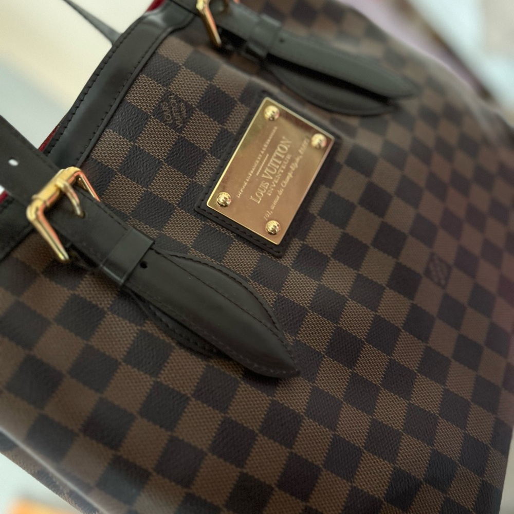 LOUIS VOUITTON Dammier Hampstead Bag/Purse Authentic